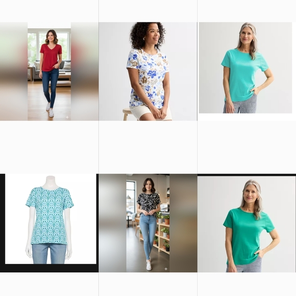 Croft And Barrow Women's Short Sleeve Top Bundle Size Large (Like New Condition) - Picture 1 of 2